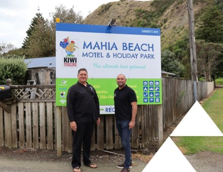 Media release:  Mahia Motor Camp